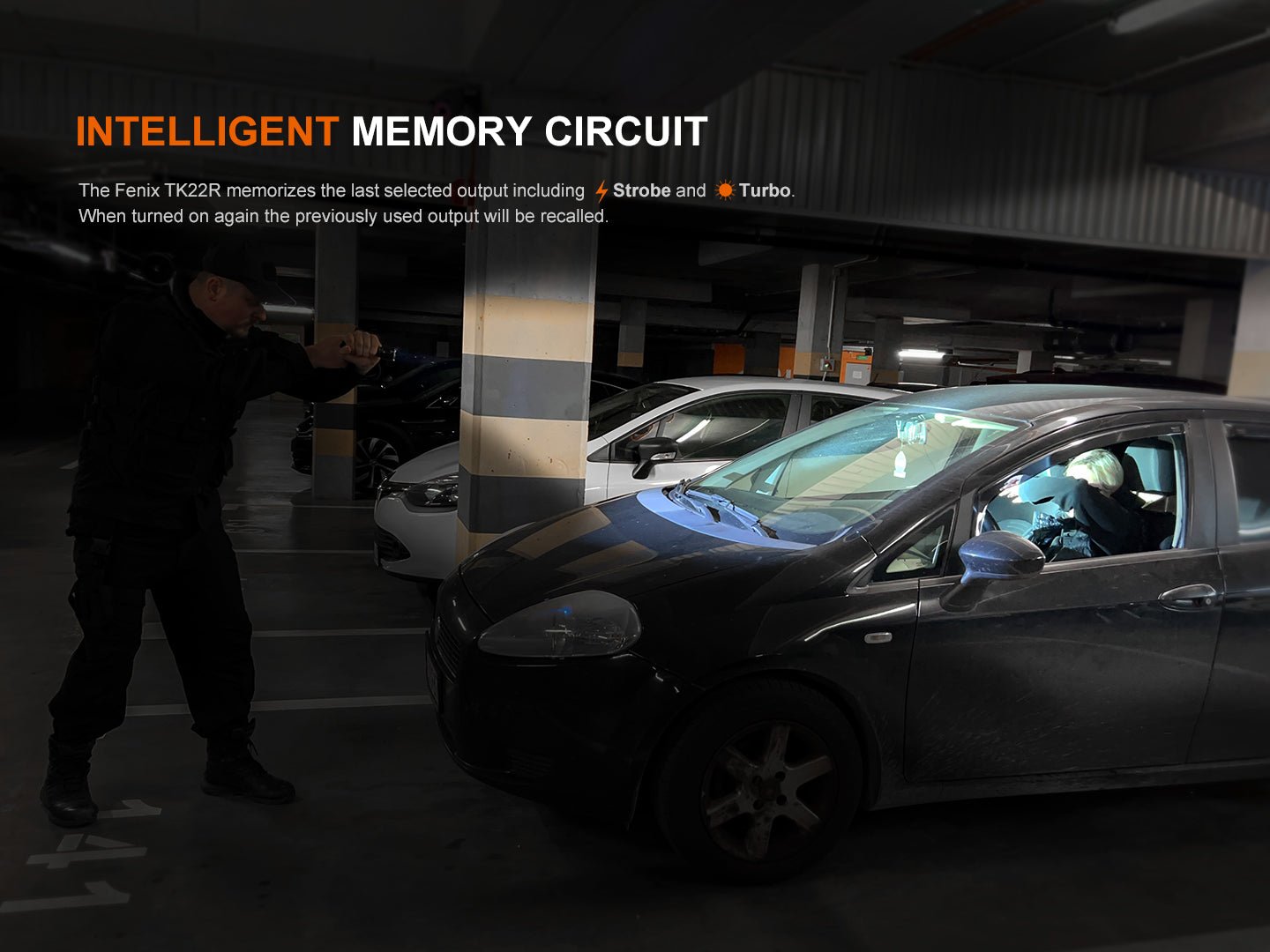 Fenix TK22R Rechargeable Tactical & Duty Flashlight - Hazy Fly Fishing