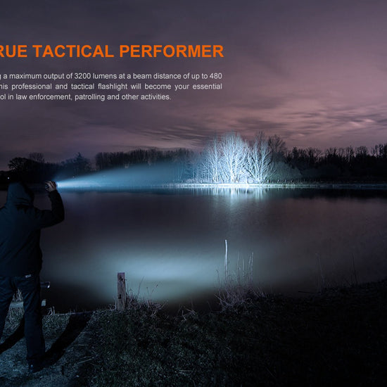 Fenix TK22R Rechargeable Tactical & Duty Flashlight - Hazy Fly Fishing