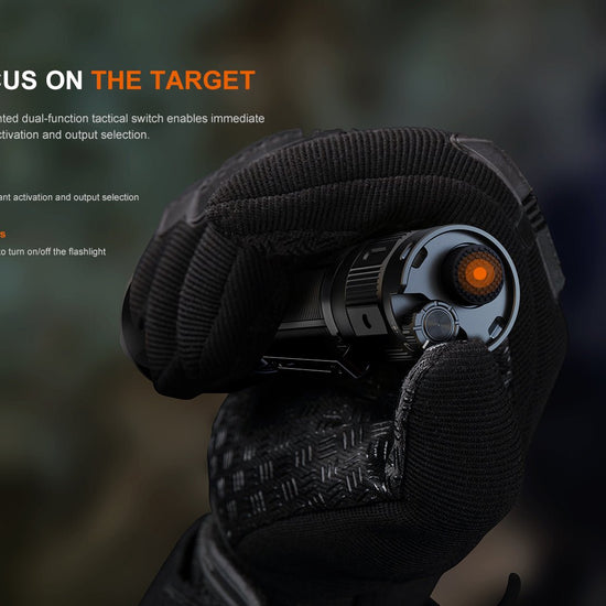 Fenix TK22R Rechargeable Tactical & Duty Flashlight - Hazy Fly Fishing