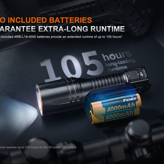 Fenix TK35R Rechargeable High - Performance Tactical Flashlight with UV Output - Hazy Fly Fishing