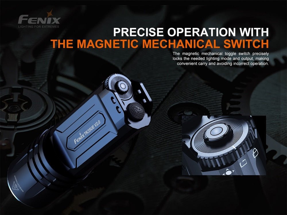 Fenix TK35UE V2.0 Flashlight - 5000 Lumens - Hazy Fly Fishing