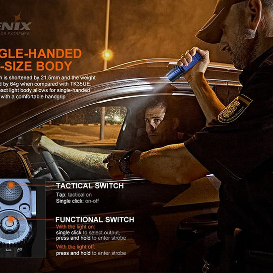 Fenix TK35UE V2.0 Flashlight - 5000 Lumens - Hazy Fly Fishing