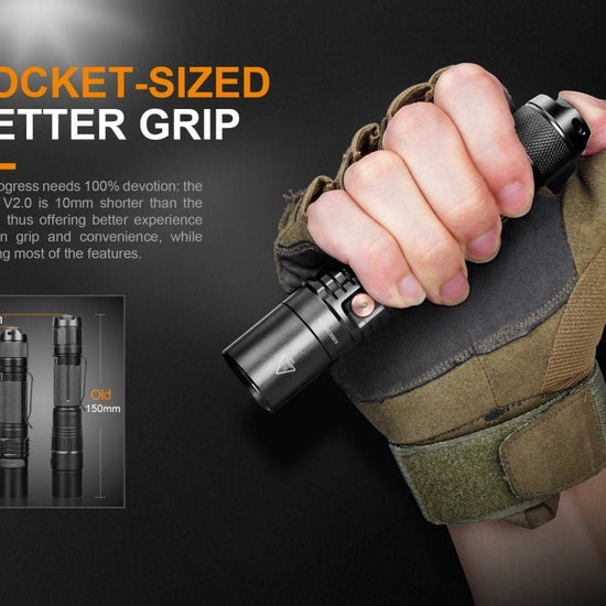 Fenix UC35 V2.0 LED Rechargeable EDC Flashlight - Hazy Fly Fishing