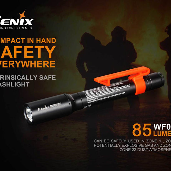 Fenix WF05E Intrinsically Safe Flashlight - Hazy Fly Fishing