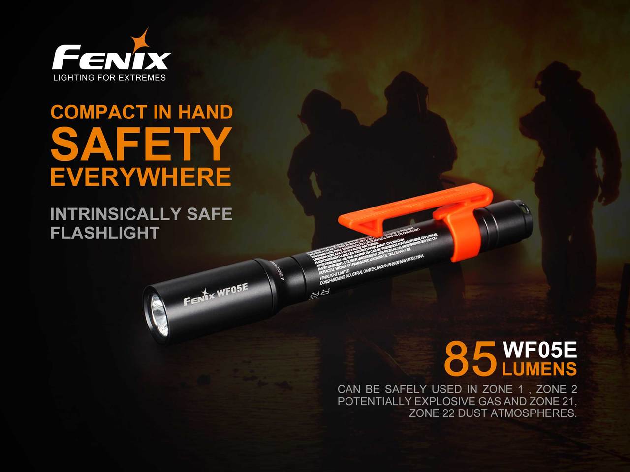 Fenix WF05E Intrinsically Safe Flashlight - Hazy Fly Fishing