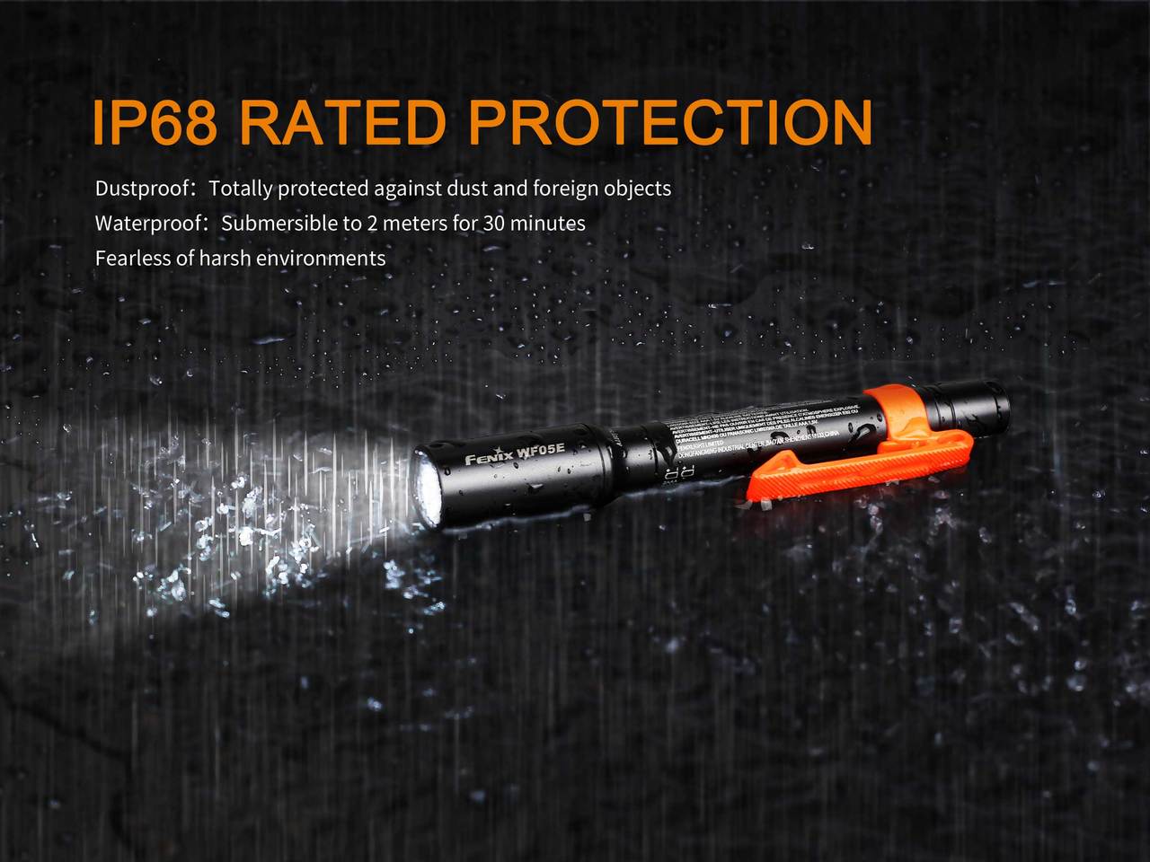 Fenix WF05E Intrinsically Safe Flashlight - Hazy Fly Fishing