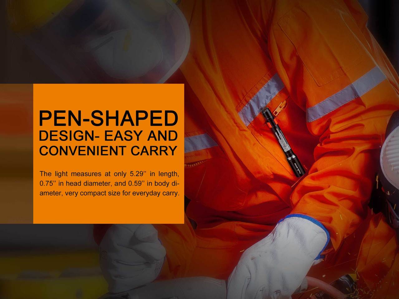 Fenix WF05E Intrinsically Safe Flashlight - Hazy Fly Fishing