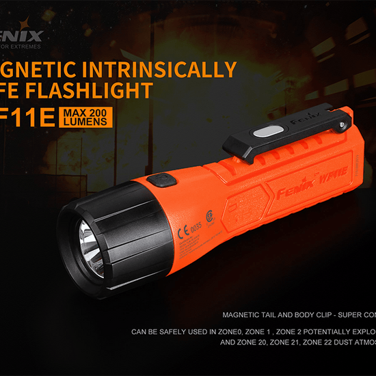 Fenix WF11E Intrinsically Safe Flashlight - Hazy Fly Fishing