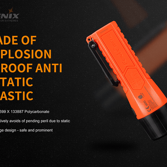 Fenix WF11E Intrinsically Safe Flashlight - Hazy Fly Fishing