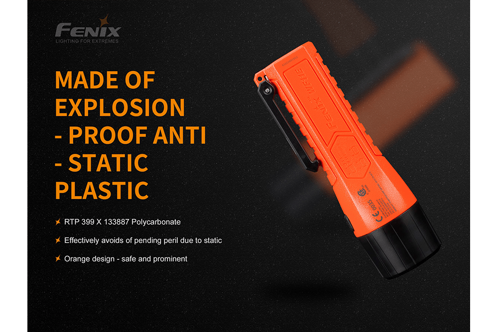 Fenix WF11E Intrinsically Safe Flashlight - Hazy Fly Fishing