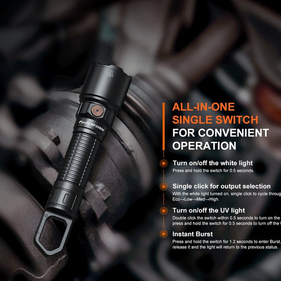 Fenix WF25RM Multifunctional Cradle Charging Duty Light - Hazy Fly Fishing