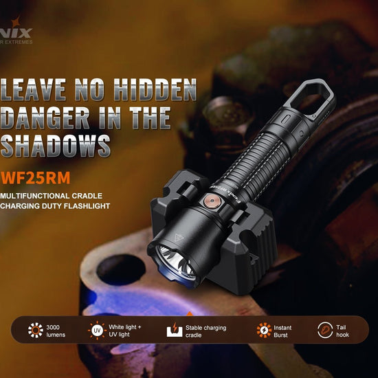Fenix WF25RM Multifunctional Cradle Charging Duty Light - Hazy Fly Fishing