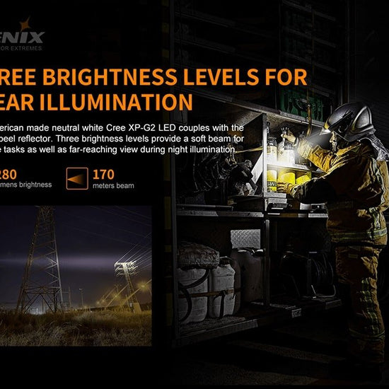 Fenix WF30RE Intrinsically Safe Flashlight - 280 Lumens - Hazy Fly Fishing