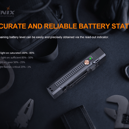 Fenix WT16R Rechargeable Work Light - Hazy Fly Fishing