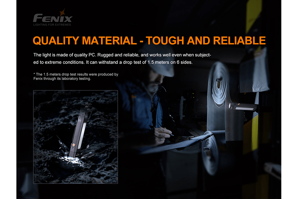 Fenix WT16R Rechargeable Work Light - Hazy Fly Fishing