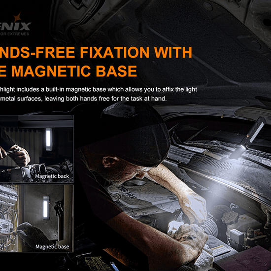 Fenix WT16R Rechargeable Work Light - Hazy Fly Fishing