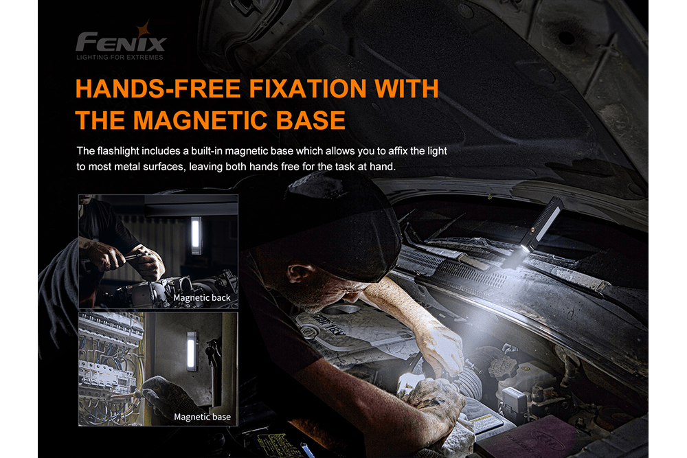 Fenix WT16R Rechargeable Work Light - Hazy Fly Fishing