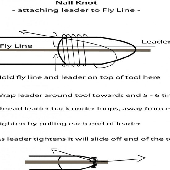 Fish Whistle Nail Knot Tool - Hazy Fly Fishing