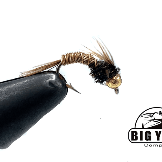 Flashback Pheasant Tail Curved Hook - Beadhead - Hazy Fly Fishing