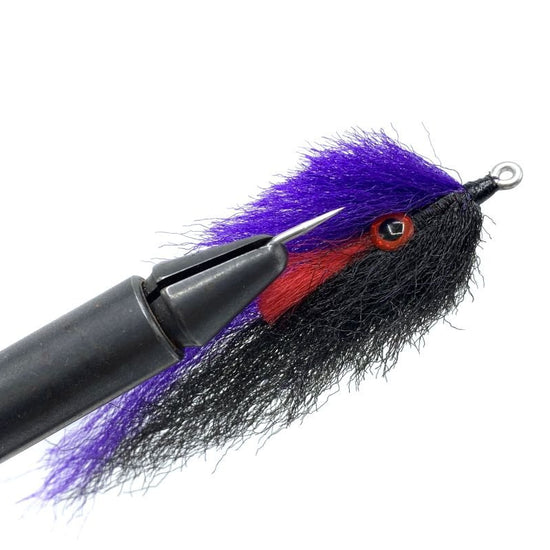 Floating Minnow Purple/Black - Hazy Fly Fishing