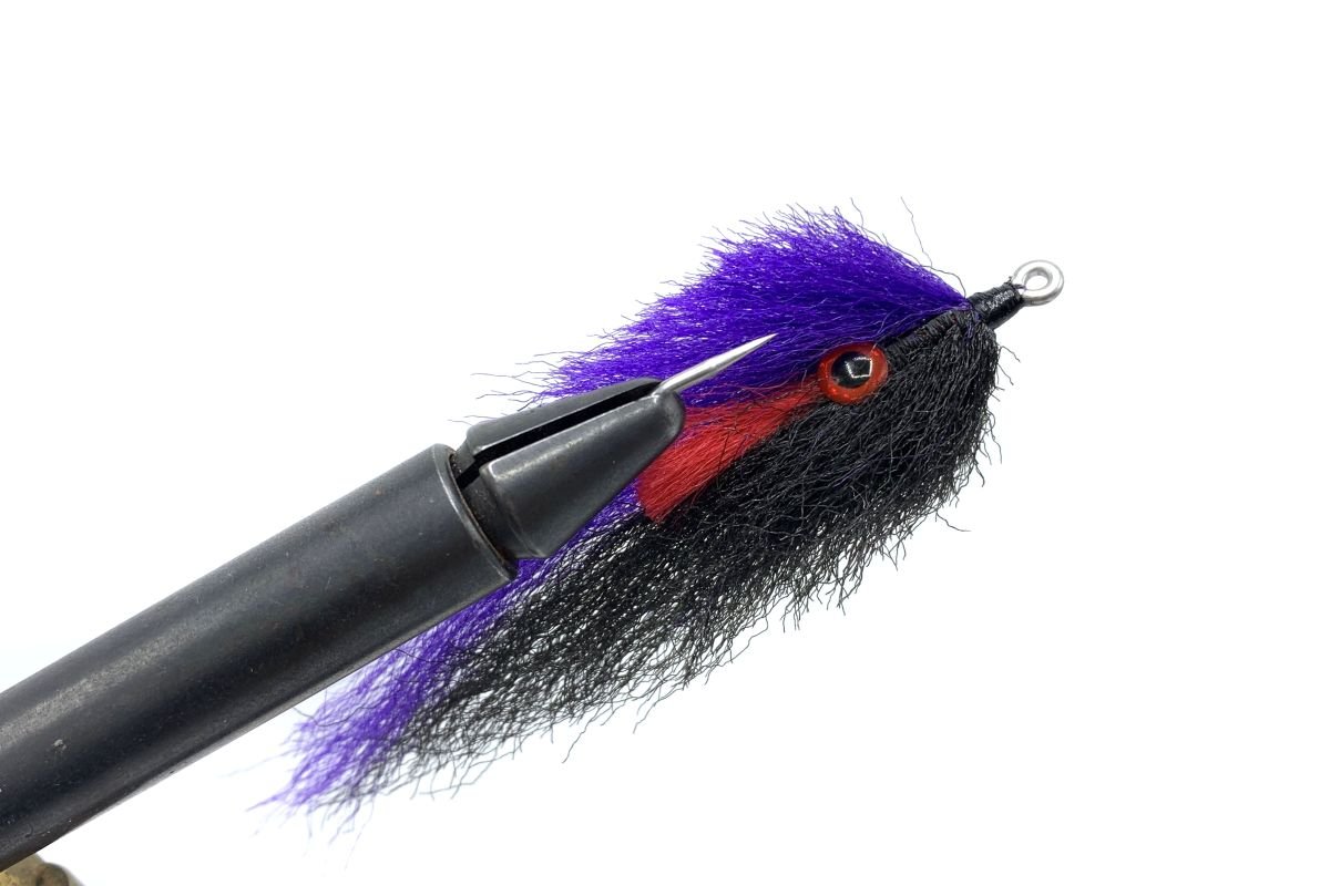 Floating Minnow Purple/Black - Hazy Fly Fishing