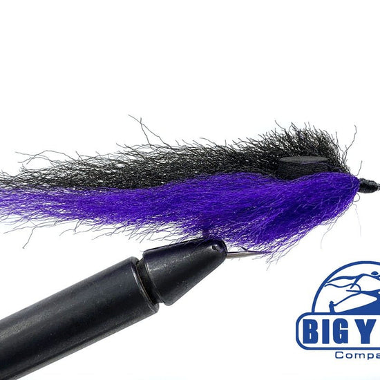 Floating Minnow Purple/Black - Hazy Fly Fishing