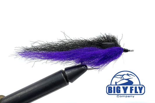 Floating Minnow Purple/Black - Hazy Fly Fishing