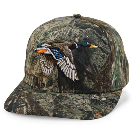 Flying Mallard 6 - Panel on Mossy Oak Duck Blind - Hazy Fly Fishing