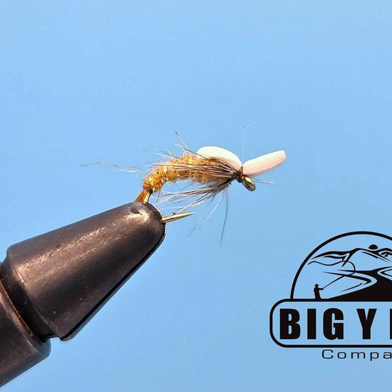 Foamback Emerger March Brown - Hazy Fly Fishing