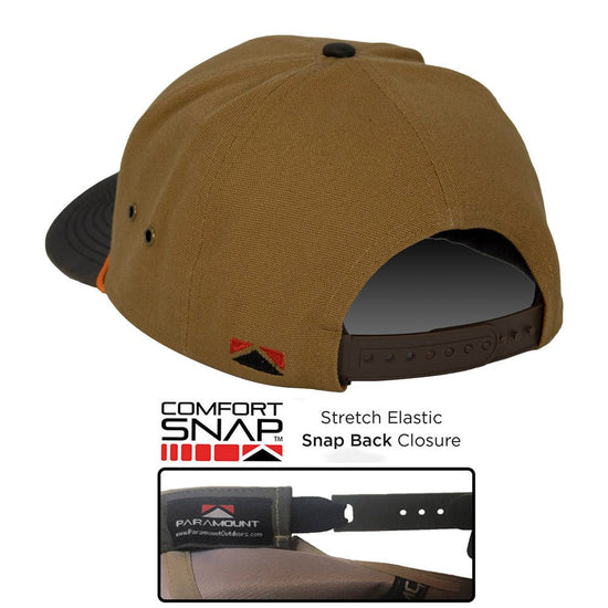 German Shorthaired Point Canvas Cap Wax Cloth Visor - Hazy Fly Fishing