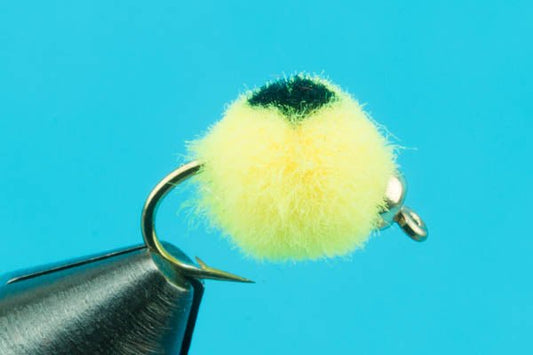 Glo Bug with Dot - Beadhead - Hazy Fly Fishing
