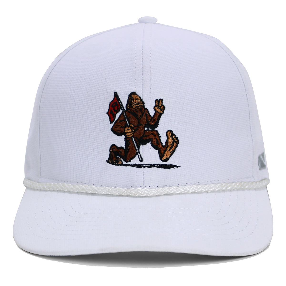 Golf Sasquatch Bigfoot Final Hole Performance Rope Cap - Hazy Fly Fishing