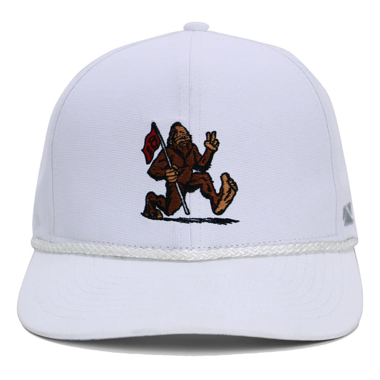 Golf Sasquatch Bigfoot Final Hole Performance Rope Cap - Hazy Fly Fishing