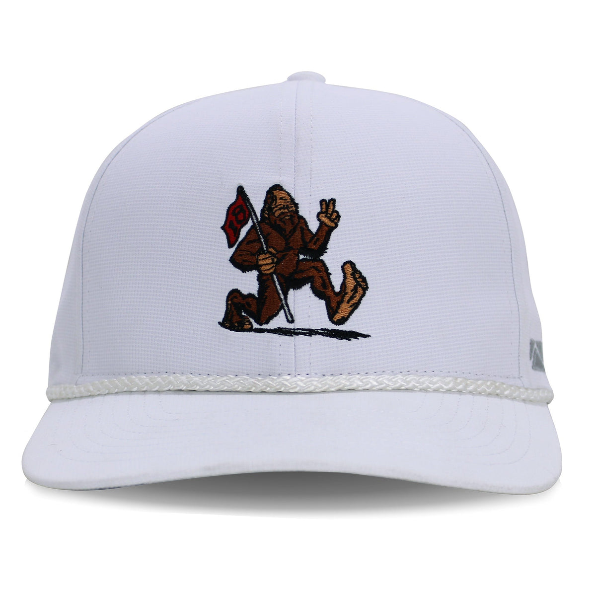 Golf Sasquatch Bigfoot Final Hole Performance Rope Cap - Hazy Fly Fishing