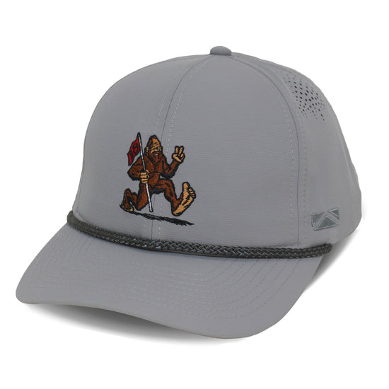 Golf Sasquatch Bigfoot Final Hole Performance Rope Cap - Hazy Fly Fishing