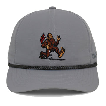 Golf Sasquatch Bigfoot Final Hole Performance Rope Cap - Hazy Fly Fishing