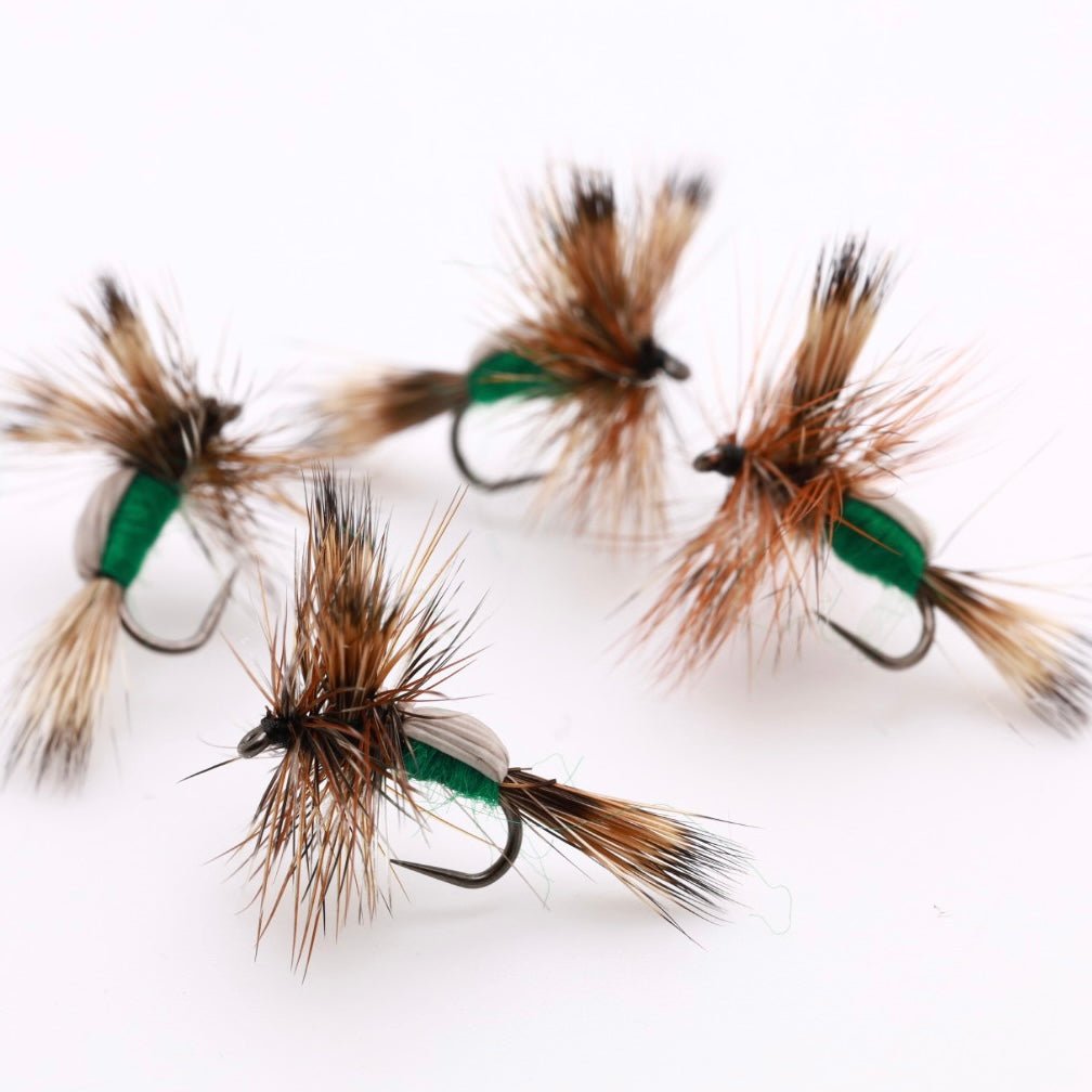 Green Humpy - Hazy Fly Fishing