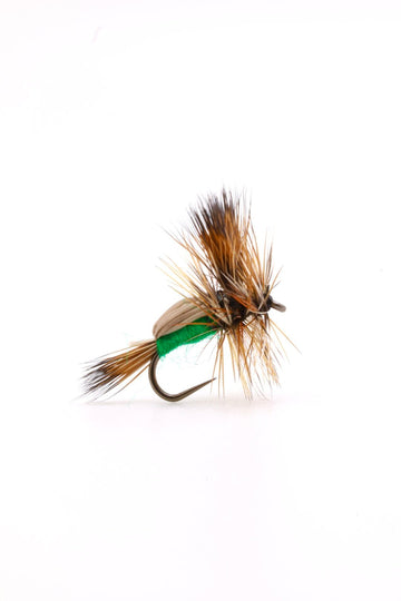 Green Humpy - Hazy Fly Fishing