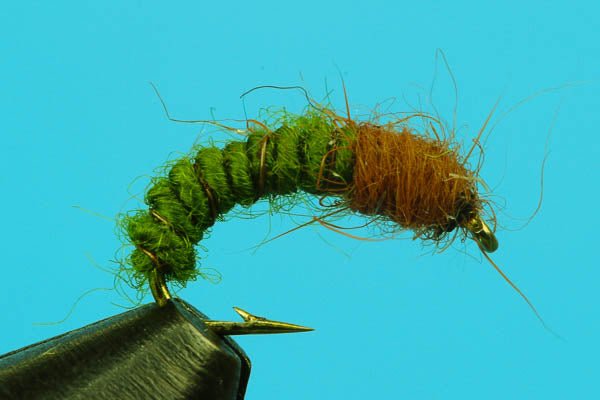 Green Rock Worm - Hazy Fly Fishing