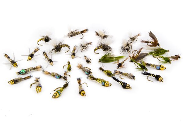 Hare's Ear Assortment - 36 Flies 28 - Hazy Fly Fishing