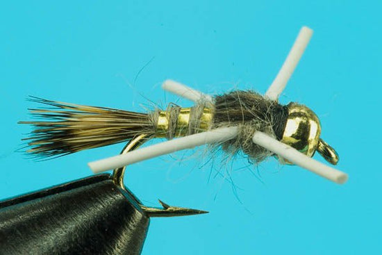 Hares Ear RubberLegs - Beadhead - Hazy Fly Fishing