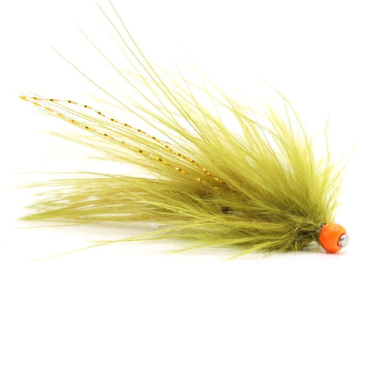 Hazy Olive Balanced Leech - Hazy Fly Fishing