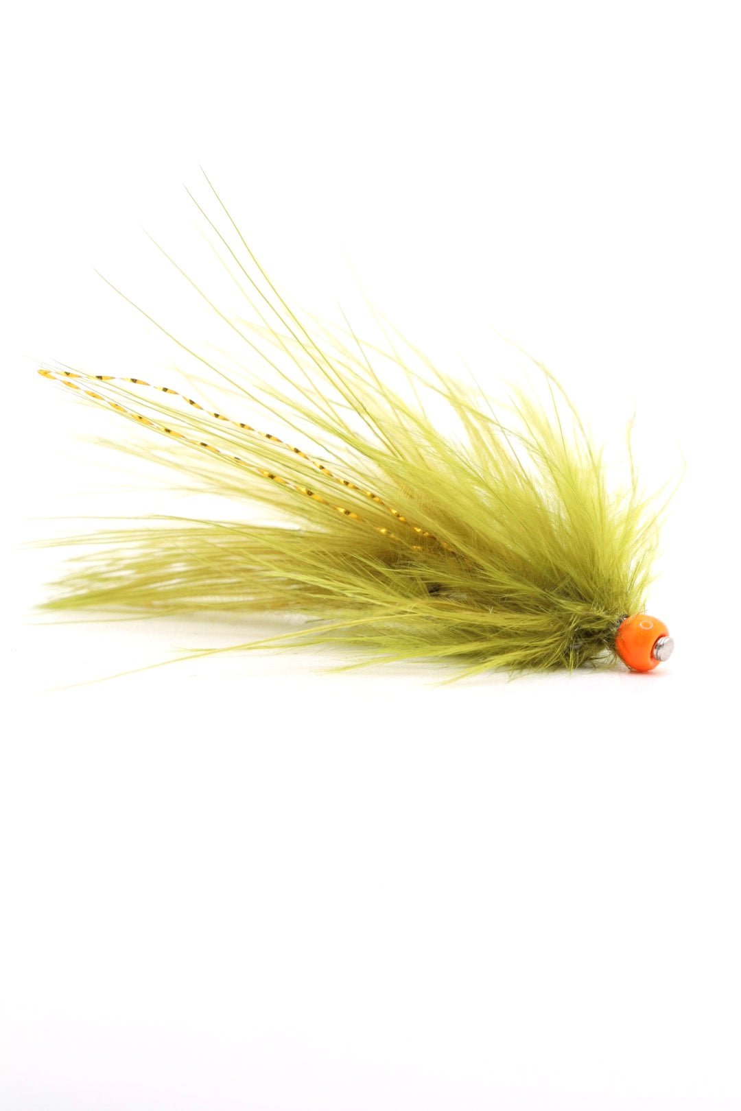 Hazy Olive Balanced Leech - Hazy Fly Fishing