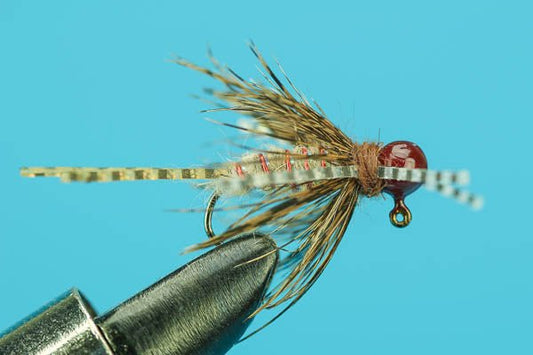 Head Red Jig - Tungsten - Hazy Fly Fishing