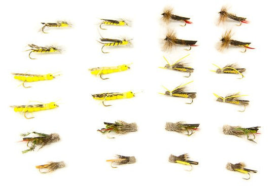 Hopper Assortment - 24 Flies 30 - Hazy Fly Fishing