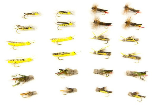 Hopper Assortment - 24 Flies 30 - Hazy Fly Fishing