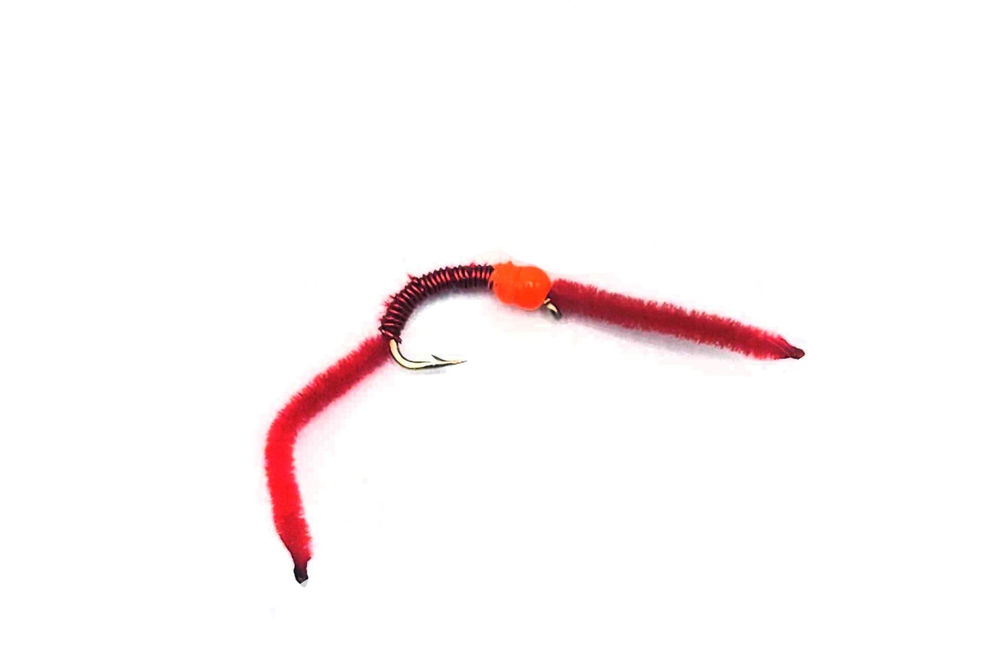 Hot Head San Juan Worm - Beadhead - Hazy Fly Fishing