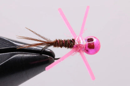 Hot Pink Rubber Leg PT - Hazy Fly Fishing