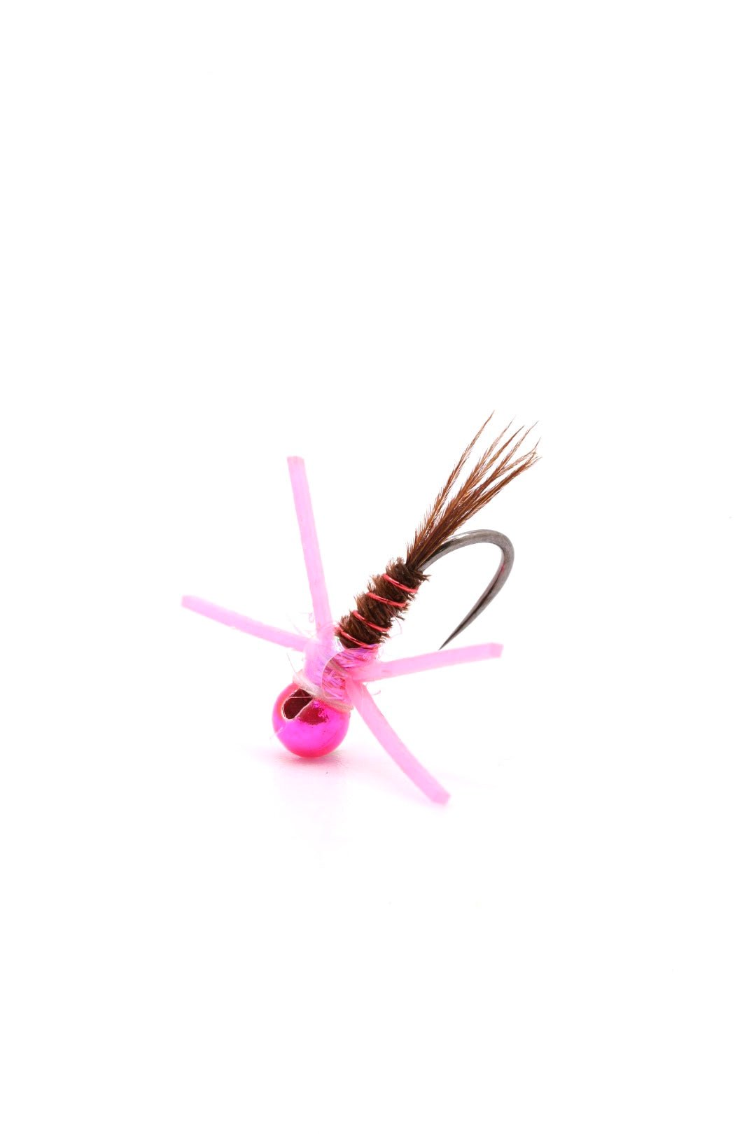Hot Pink Rubber Leg PT - Hazy Fly Fishing