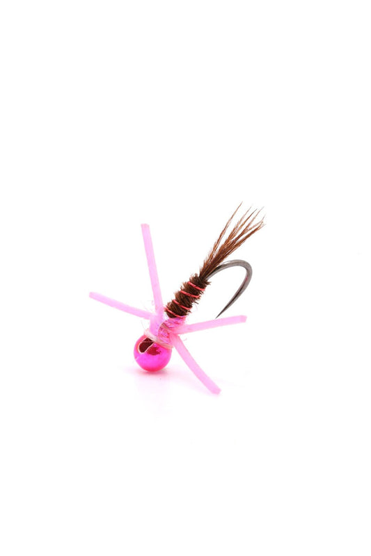 Hot Pink Rubber Leg PT - Hazy Fly Fishing
